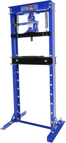 Hydraulic Press,6 Ton H-Frame Garage Floor Adjustable Shop Press with Stamping Plates to Bend, Straighten, Or Press Parts, Install Bearings & U-Joints in Saudi Arabia