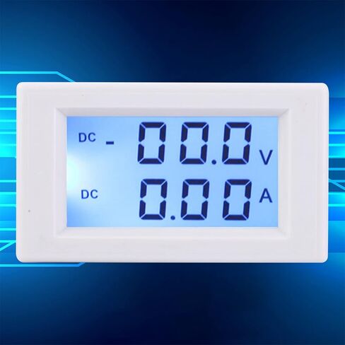 Tyenaza الجهد الحالي متر، D85-3050 الرقمية DC الفولتميتر مقياس التيار الكهربائي فولت أمبير متر DC0-199.9V DC0-10.00A in Saudi Arabia