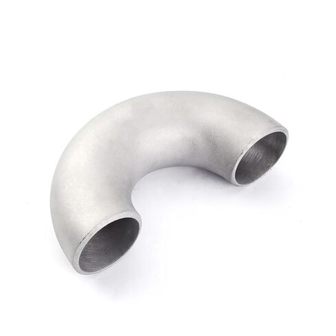 18mm OD 304 Stainless Steel 180 Degree Elbow Butt Welded Pipe Fitting in Saudi Arabia