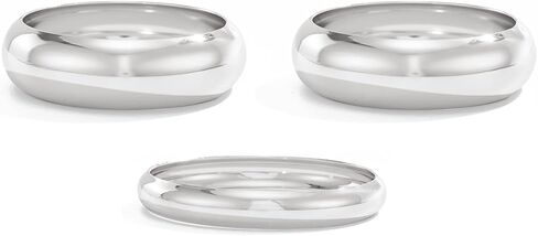 inactwin 3pcs أساور الذهب مكتنزة للنساء كومة العصرية واسعة المعصم بيان الإسورة الفضة الكفة الأساور الأزياء والمجوهرات هدية الملحقات in Kuwait