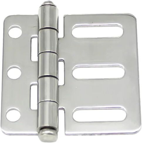 Asymmetric Perforated 304 Stainless Steel Door Hinge 1Pcs in Saudi Arabia