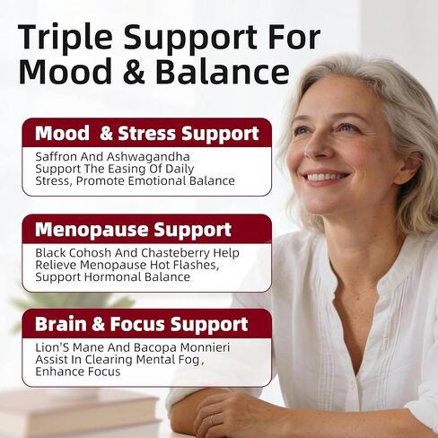 غرين بيبول مستخلص الزعفران - 24 في 1 88.5 ملغ من مستخلص الزعفران مع أشواغاندا، والكوهوش الأسود وعرف الأسد للمزاج والتركيز، وتخفيف التوتر، وتقليل الكورتيزول، وانقطاع الطمث - نباتي 2 أونصة سائلة in Kuwait