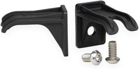 TreadLife Fitness Skier Handle Hooks Kit 2802 (Pair) w/Hardware - Replacement for Concept2 SkiErg in Saudi Arabia