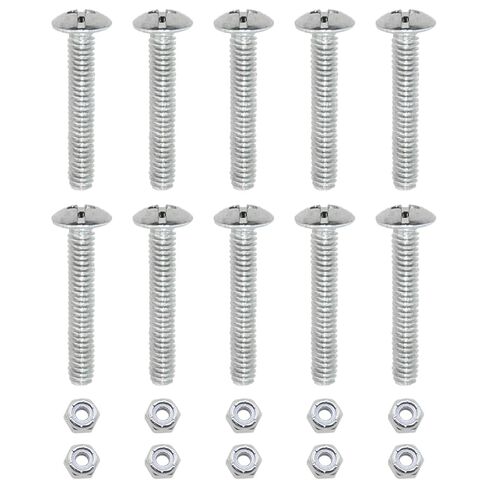 Heyous 10 Sets Table Football Nut and Stabilising Nut Metal Fastening Tool Gaming Table Hardware Accessories in Saudi Arabia
