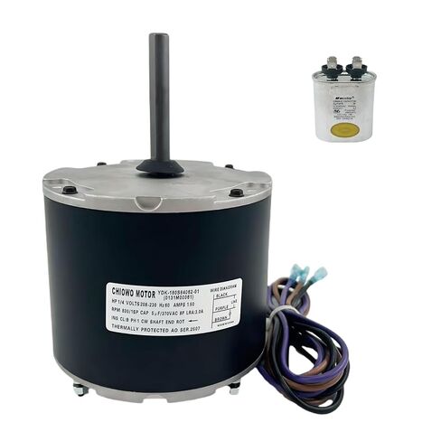 0131M00061SP 1/4HP محرك مروحة مكثف 208-230V 1.5A 830 RPM 1-Speed ​​يستبدل مكيف الهواء Goodman Amana Janitrol 0131M00014PS Zhongshan Broad-Ocean YDK-180S84062-01 OEM تمت ترقيته in Kuwait