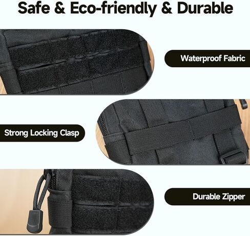 Waist Bag - Tactical Compact Waist Pack, Versatile EDC Admin Pouch, Military Fanny Packs for Outdoor Activities Including Running, Hunting, Traveling and Hiking, 180 * 130 * 30mm (Army Green) in Saudi Arabia