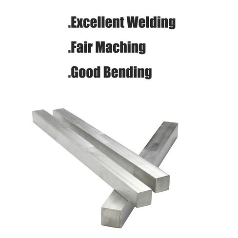 1 قطعة 304 الفولاذ المقاوم للصدأ مربع قضيب قضيب 1 "x1" x 4 "Diameter1 25 مللي متر طول 100 مللي متر 25X25X100 مللي متر لنموذج الطائرة السفينة وغيرها من الحرف اليدوية in Kuwait