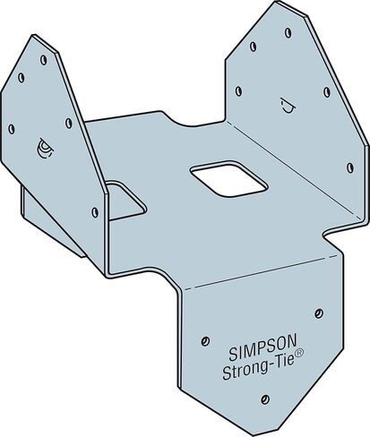 Simpson Strong-Tie BCS2-3/6 BCS Galvanized Post Cap for Triple 2X Beam, 6X Post (Pack of 10) in Saudi Arabia