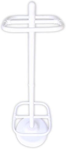 Extra Large Pool Noodle Storage Rack – Rustproof White PVC Pool Float Organizer with Fillable Base for Stability – Outdoor Pool Storage Rack for Noodles & Floats in Saudi Arabia
