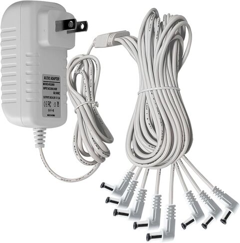 4.5V AC/DC Adapter for Lemax Lighted Accessory Compatible with Lemax Accessory # 94566 94563 94564 94565 74295 74269 44242 Christmas Halloween Village Lights Micro Lighting Building Decor in Saudi Arabia