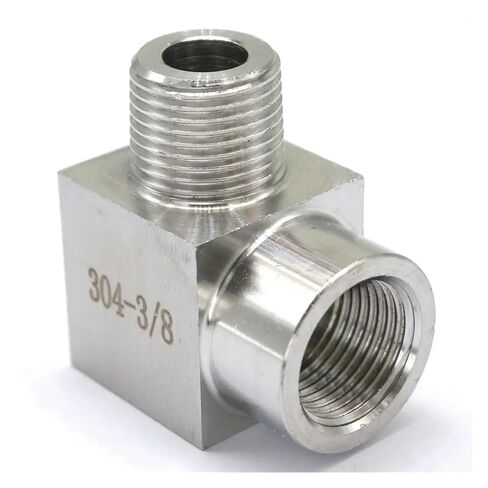 3/8" Female to Male Elbow 304 Stainless Steel Pipe Fitting 250 Bar in Saudi Arabia