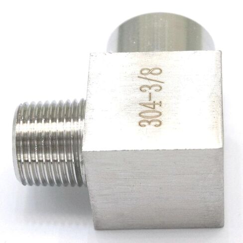 3/8" Female to Male Elbow 304 Stainless Steel Pipe Fitting 250 Bar in Saudi Arabia