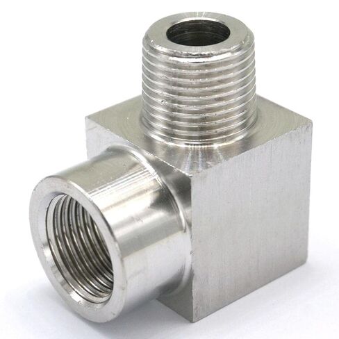 3/8" Female to Male Elbow 304 Stainless Steel Pipe Fitting 250 Bar in Saudi Arabia
