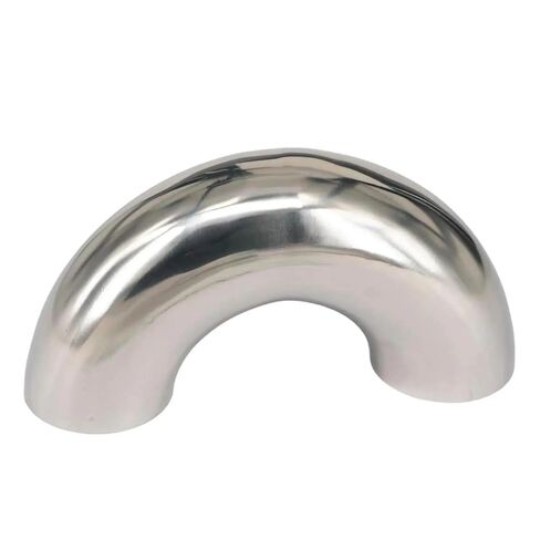 19mm O/D 304 Stainless Steel Weld 180 Degree Elbow Pipe Fitting in Saudi Arabia