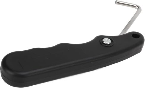 Skate Lace Tightener, Stainless Steel Plastic Handle Hold Tool with Folding Ergonomic Design, for Ice Skate Lace Tightening and Security in Saudi Arabia