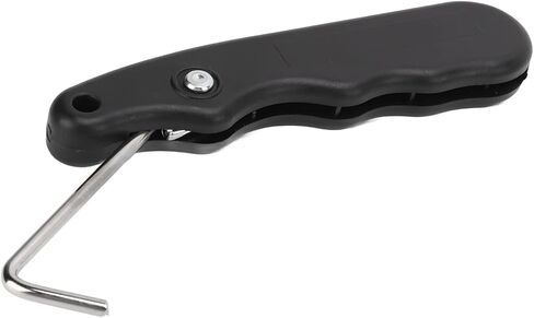 Skate Lace Tightener, Stainless Steel Plastic Handle Hold Tool with Folding Ergonomic Design, for Ice Skate Lace Tightening and Security in Saudi Arabia
