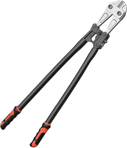 قطاعة مسامير مقاس 14 بوصة، قاطعات أسلاك ذات شفرات فولاذية T8 شديدة التحمل للسلاسل والمعادن والمسامير والمسامير والأسوار، مقبض مطاطي مريح للاستخدام الصناعي والمشروعات اليدوية in Kuwait