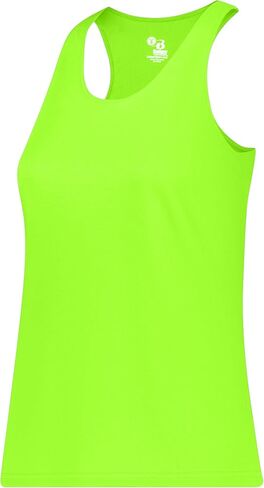 Ladies' Racerback Tank Lime Small in Saudi Arabia