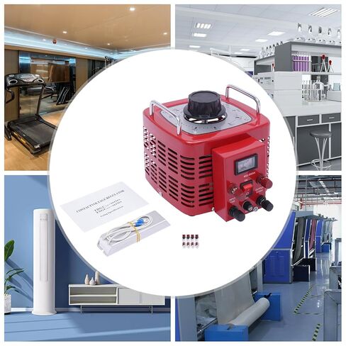 30Amp Variable Transformer Variable AC Voltage Regulator with LCD Display, Voltage Converter Transformer with US Plug, High Security Power Transformers, 60Hz 0-130 Volt Output (3000VA) in Saudi Arabia
