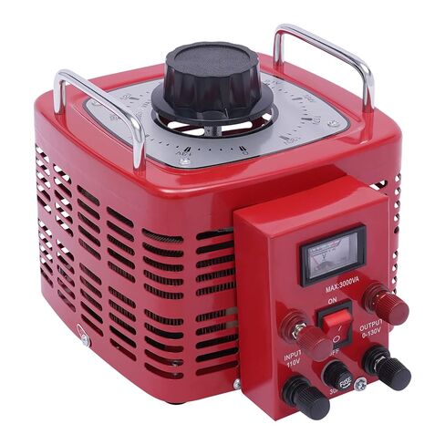 30Amp Variable Transformer Variable AC Voltage Regulator with LCD Display, Voltage Converter Transformer with US Plug, High Security Power Transformers, 60Hz 0-130 Volt Output (3000VA) in Saudi Arabia