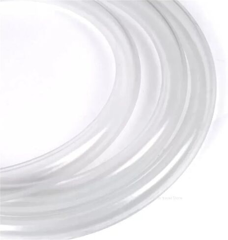 Lfang-Silicone Hose 1M-30M Transparent PVC Plastic Hoses Water Pump Tube 3 5 6 7 8 9 10 12mm Inner Diameter Pipe Fish Tank Garden Waterin, Pressure and explosion proof(4mm X 6mm,20 meters) in Saudi Arabia