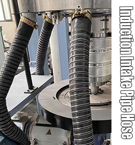 High-Temperature Silicone Brake Exhaust Duct Hose, Flexible Air Ducting for Automotive Cooling, Available in 2in, 3in, 4in, 5in Sizes (Black, 1m/3.3ft, 70mm) in Saudi Arabia