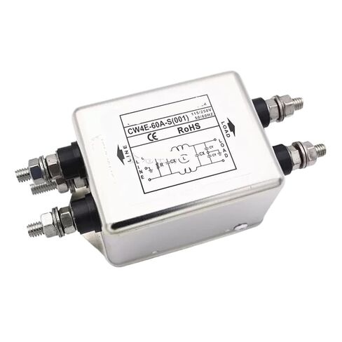 CW4E-40A/50A/60A-S (001) Bolt Interface Single Phase 220V Power Filter Purification Anti-Interference(CW4E-50A-S 001) in Saudi Arabia