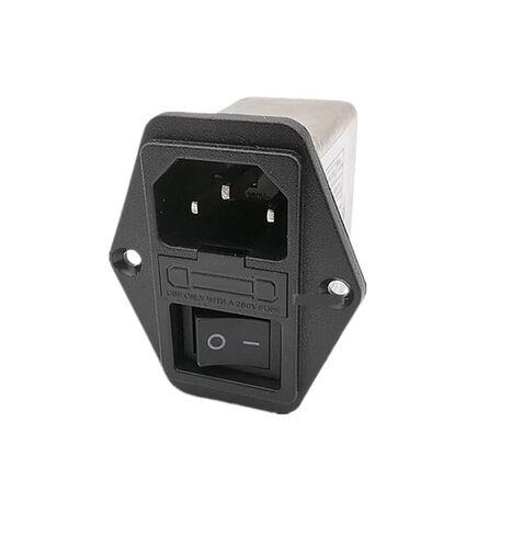 CW2B-06A/10A-T with Fuse Anti-Interference Power Filter with Light Switch Fuse(CW2B -06A -T 6A with Light) in Saudi Arabia