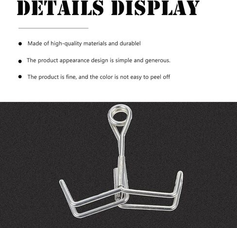 10 Pcs Spring Metal Hose Clamps Flow Control Tubing Clips Water Tube Clamp Shut for Industrial and Laboratory Use in Saudi Arabia