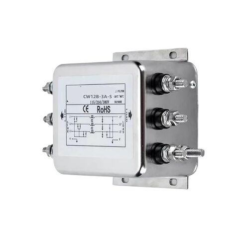 CW12B-3A-60A-S Bolt Interface Three-Phase 380V Input Power Filter servo Frequency Conversion(CW12B-6A-S) in Saudi Arabia