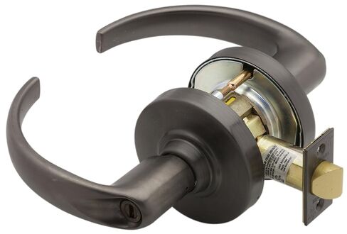 Schlage commercial ND40SPA613 ND Series Grade 1 Cylindrical Lock, Privacy Function, Sparta Lever Design, Oil Rubbed Bronze Finish in Saudi Arabia