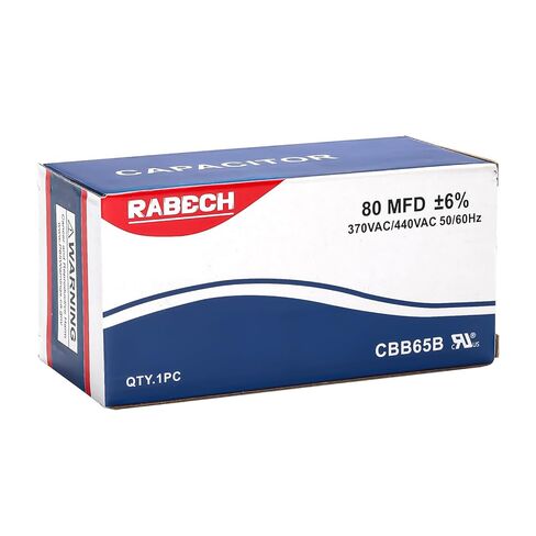 80uF 80MFD CBB65B Run Start Round Capacitor 80 uF MFD 370V or 450V CBB65 A/C Air Conditioner Capacitors 370VAC 440VAC 450VAC ±6% 50/60Hz for AC in Kuwait