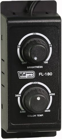 مجموعة لوحة إضاءة LED مرنة متعددة الألوان من Vidpro FL-180 مع حامل in Saudi Arabia