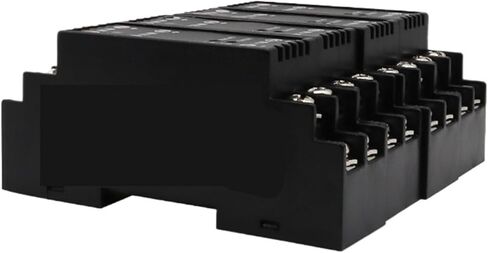 1PCS Current Signal Isolator 4-20mA 35mm DIN Type Rail Input Side Power Supply Analog Signal(2 in 2 Out,4-20MA Output_4-20MA Input_Loop Power) in Saudi Arabia