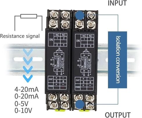 1pcs Premium Resistor Signal Isolator in Saudi Arabia