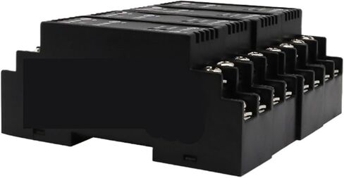 1PCS Current Input Distribution Isolator, 4-20mA Signal Isolation & Distribution, 1-5V Conversion, DIN Rail Mount in Saudi Arabia