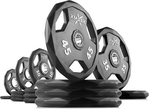 XMARK BLACK DIAMOND Olympic Weight Plates, Barbell Weights in Saudi Arabia