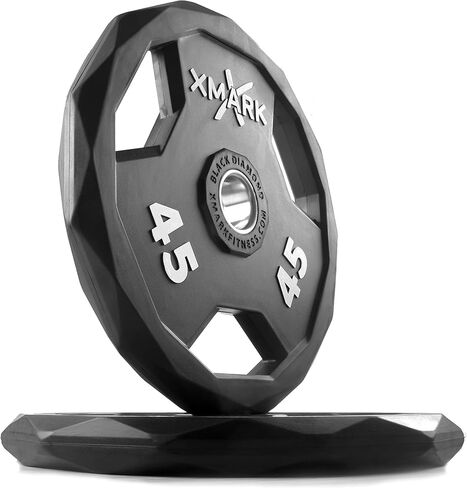 XMARK BLACK DIAMOND Olympic Weight Plates, Barbell Weights in Saudi Arabia