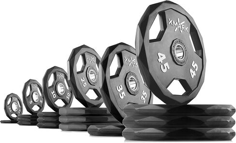 XMARK BLACK DIAMOND Olympic Weight Plates, Barbell Weights in Saudi Arabia