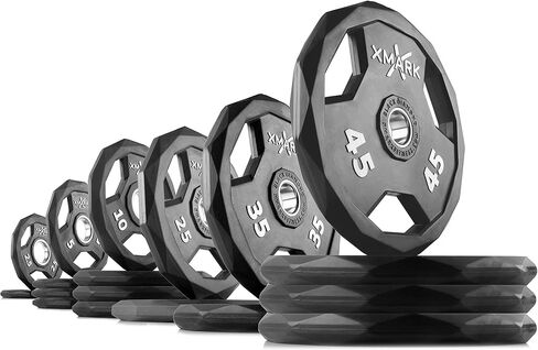 XMARK BLACK DIAMOND Olympic Weight Plates, Barbell Weights in Saudi Arabia
