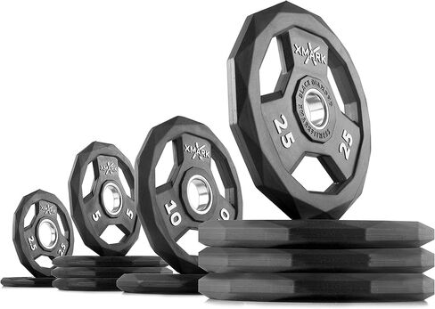 XMARK BLACK DIAMOND Olympic Weight Plates, Barbell Weights in Saudi Arabia