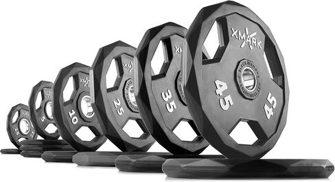 XMARK BLACK DIAMOND Olympic Weight Plates, Barbell Weights in Saudi Arabia