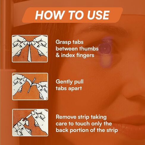 Diagnostic Ophthalmic Fluoro Touch Strips Pack of 300 Strips in Saudi Arabia