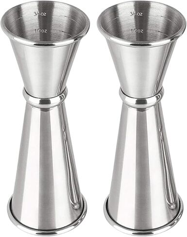 جيجر للسقاية، جيجر كوكتيل 2 أونصة 1 أونصة مع قياسات داخلية، جيجر من الفولاذ المقاوم للصدأ 304، ملحقات البار، كوب قياس الكوكتيل، وردي in Kuwait