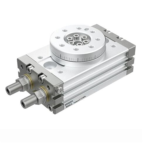 MSQB Adjustable Angle Rotary Cylinder with 0-190 Degree Rotation Angle and Built-in Buffer (Model: MSQB200R)(MSQB 200R) in Saudi Arabia