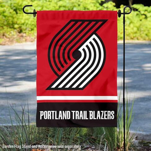WinCraft Portland Trailblazers Double Sided Garden Flag in Saudi Arabia