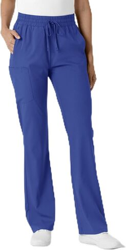 Wink Boundless Scrubs for Women, Bootcut Scrub Pant - Galaxy Blue, M in Saudi Arabia