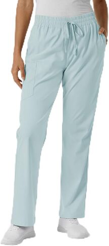 Wink Boundless Scrubs للنساء، سروال فرك Bootcut - Galaxy Blue، M in Kuwait