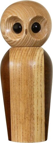 Rock & Branch Owl Refillable Pepper Grinder, Manual Pepper Mill with Ceramic Grinder and Adjustable Coarseness in Saudi Arabia