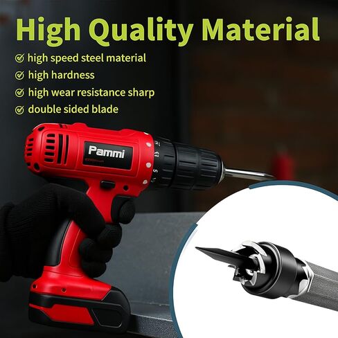 13-Pack Spot Weld Cutter Sets Double Sided, 3/8" 5/16" HSS Spot Weld Cutter Remover Drill Bits Hex Sheet Metal Hole Cutter Remover for Power Drill Spot Welding in Kuwait